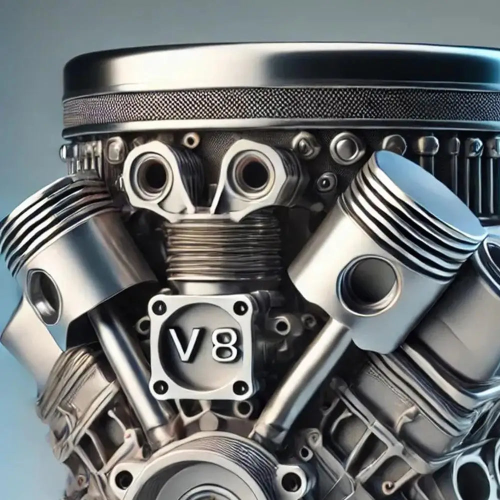 V8 engine-shaped mug, stainless steel, insulated 🥃