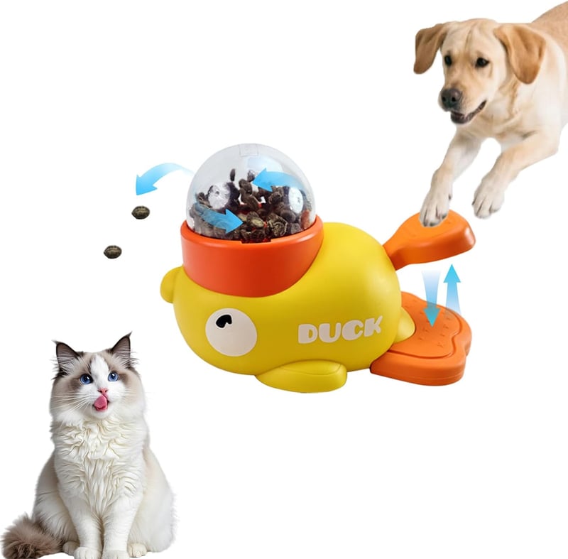 Pet interaction snack dispenser toy