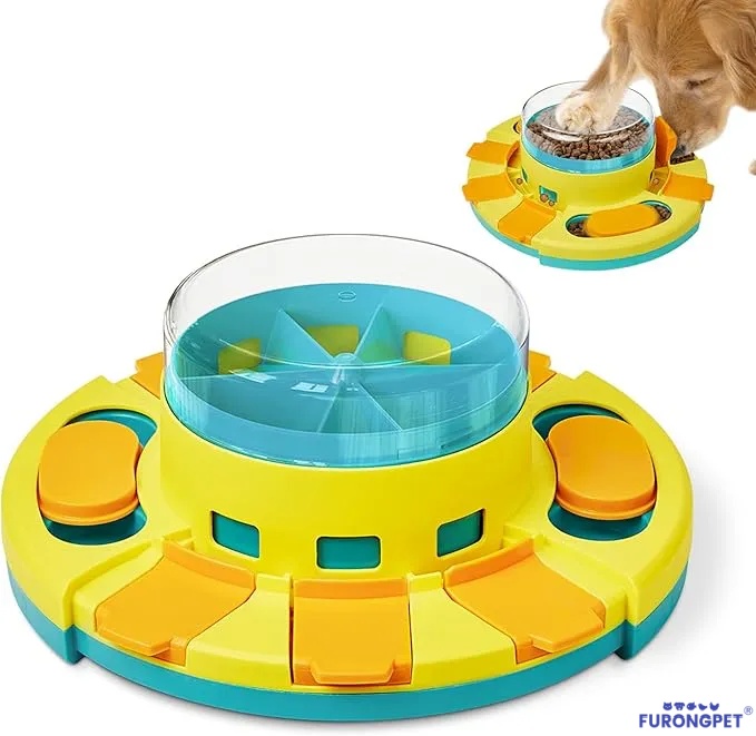 🐶Dog Puzzle Toy Mental Stimulation - Level 2 in 1 Dogs Food Puzzles Toys