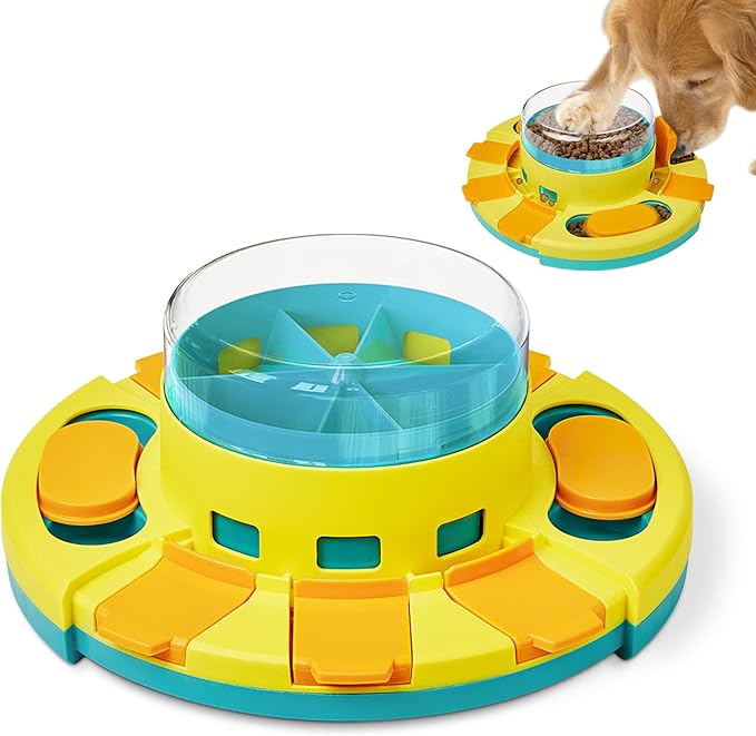 Dog Puzzle Toy Mental Stimulation - Level 2 in 1 Dogs Food Puzzles Toys