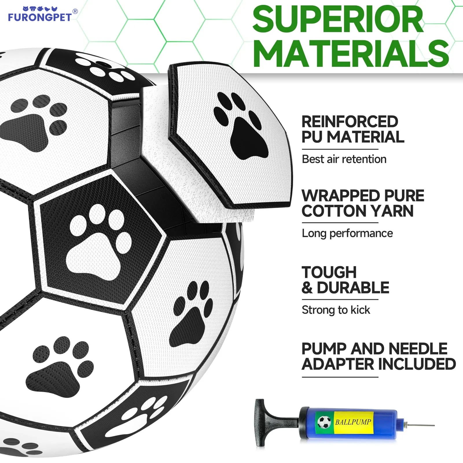 Interactive Floating Dog Soccer Ball
