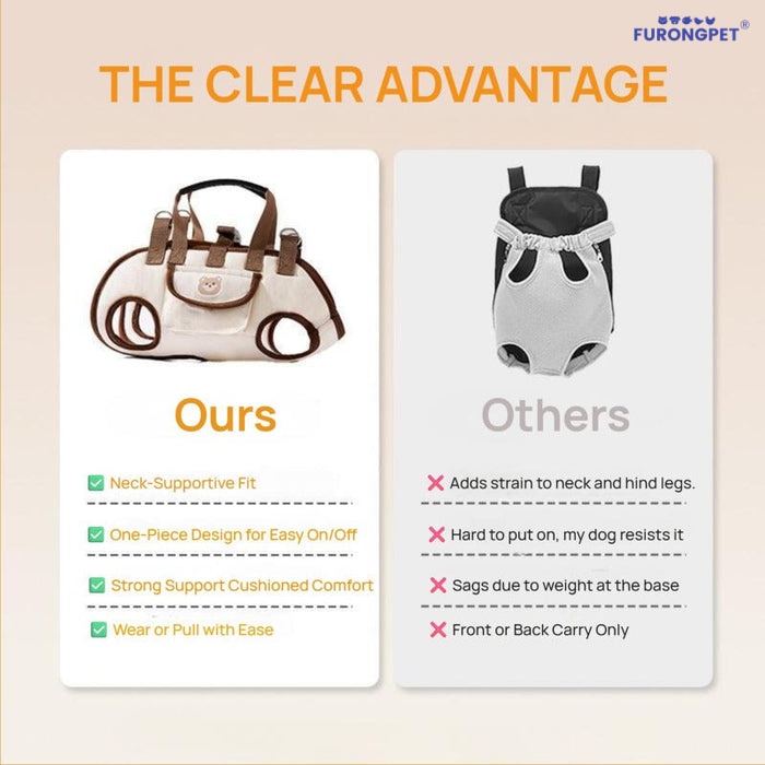 EasyGo Crossbody Pet Carrier Harness