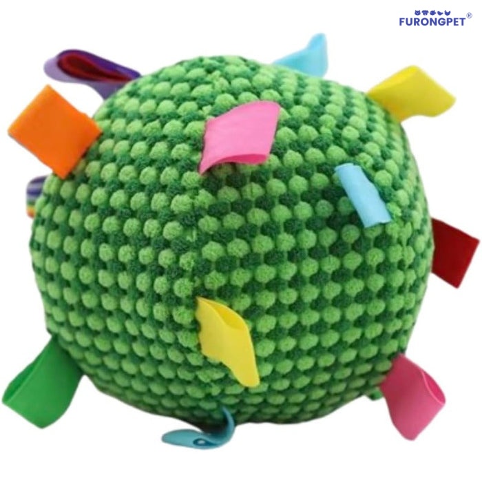 Interactive Plush Dog Toy