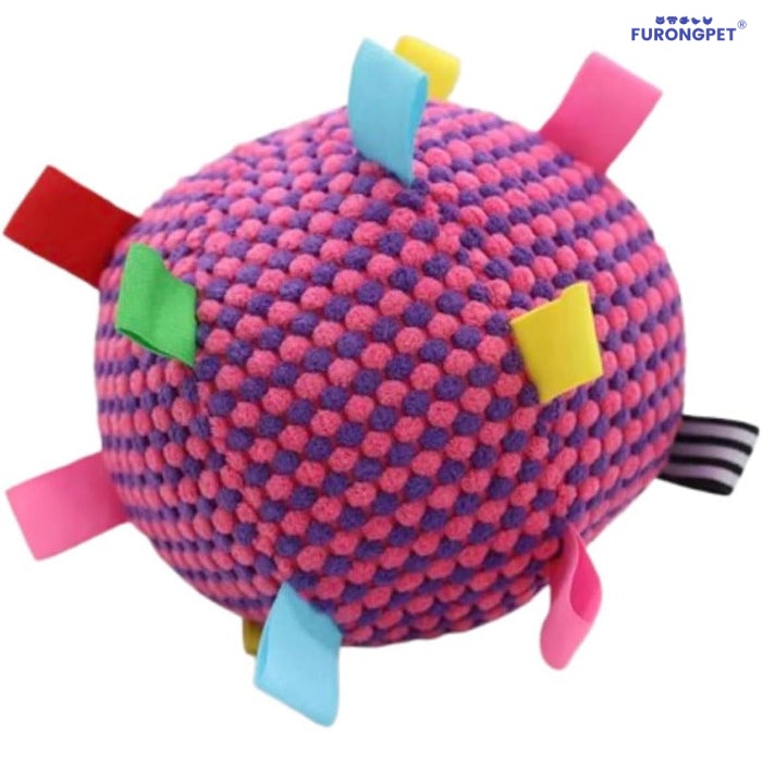 Interactive Plush Dog Toy