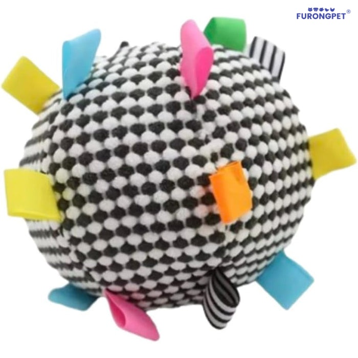 Interactive Plush Dog Toy