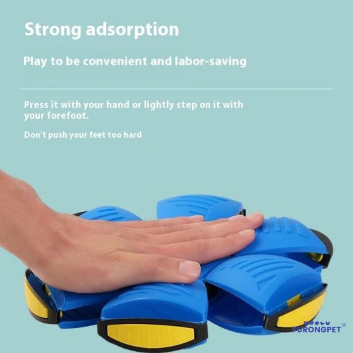 Transforming Saucer-Ball Toy