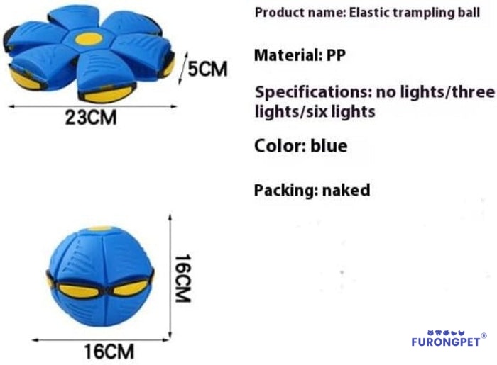 Transforming Saucer-Ball Toy