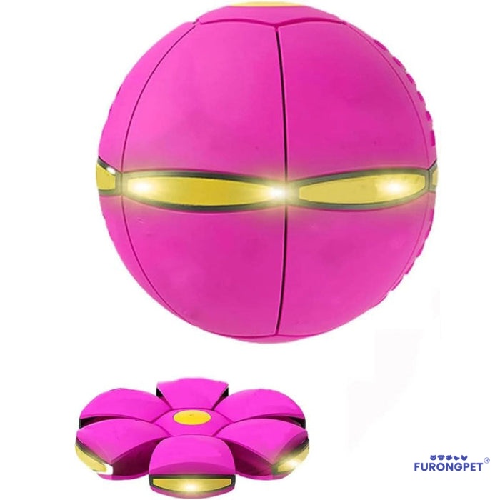 Transforming Saucer-Ball Toy