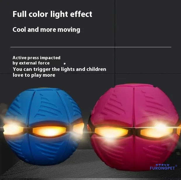 Transforming Saucer-Ball Toy