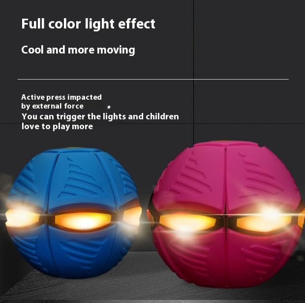 Transforming Saucer-Ball Toy