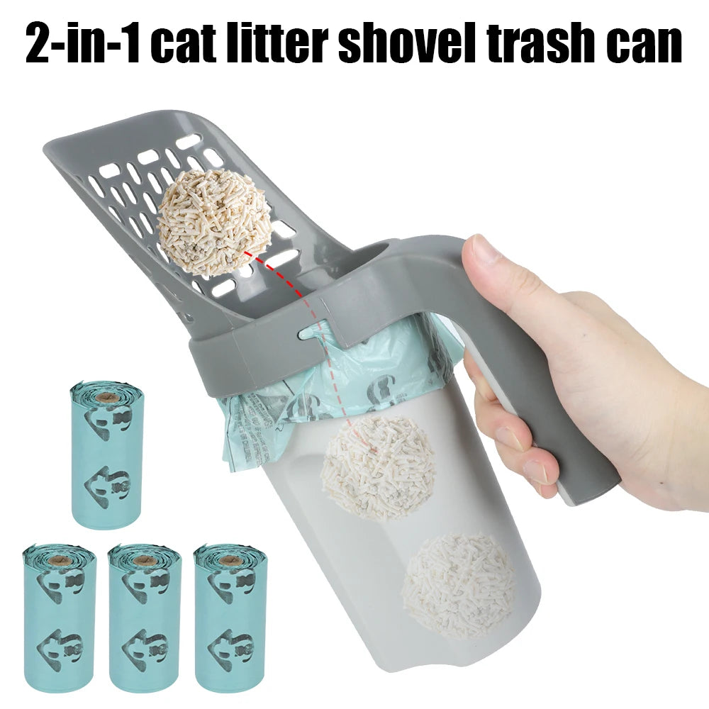 Self-Cleaning Cat Litter Scoop