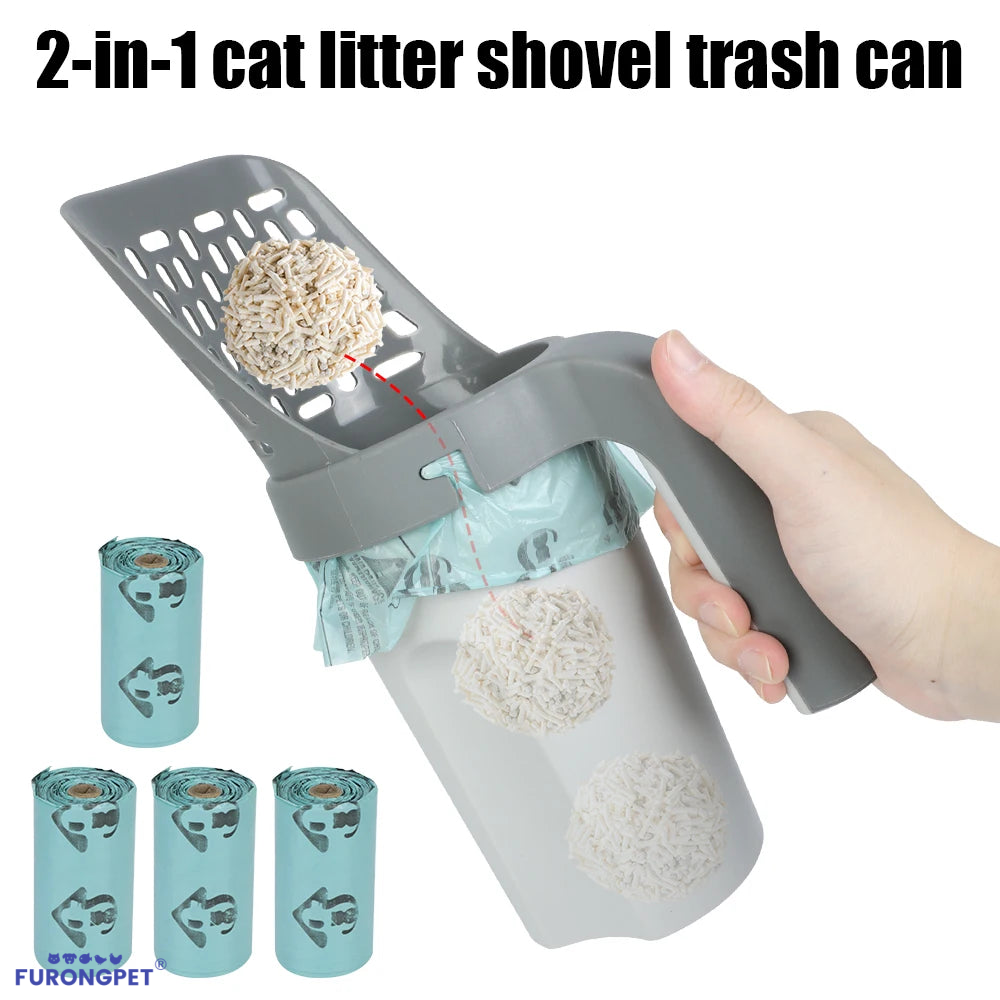 😻Self-Cleaning Cat Litter Scoop🌟-Makes litter cleaning a breeze!
