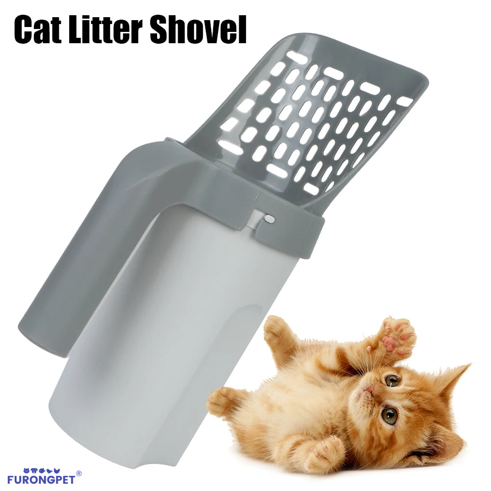 😻Self-Cleaning Cat Litter Scoop🌟-Makes litter cleaning a breeze!