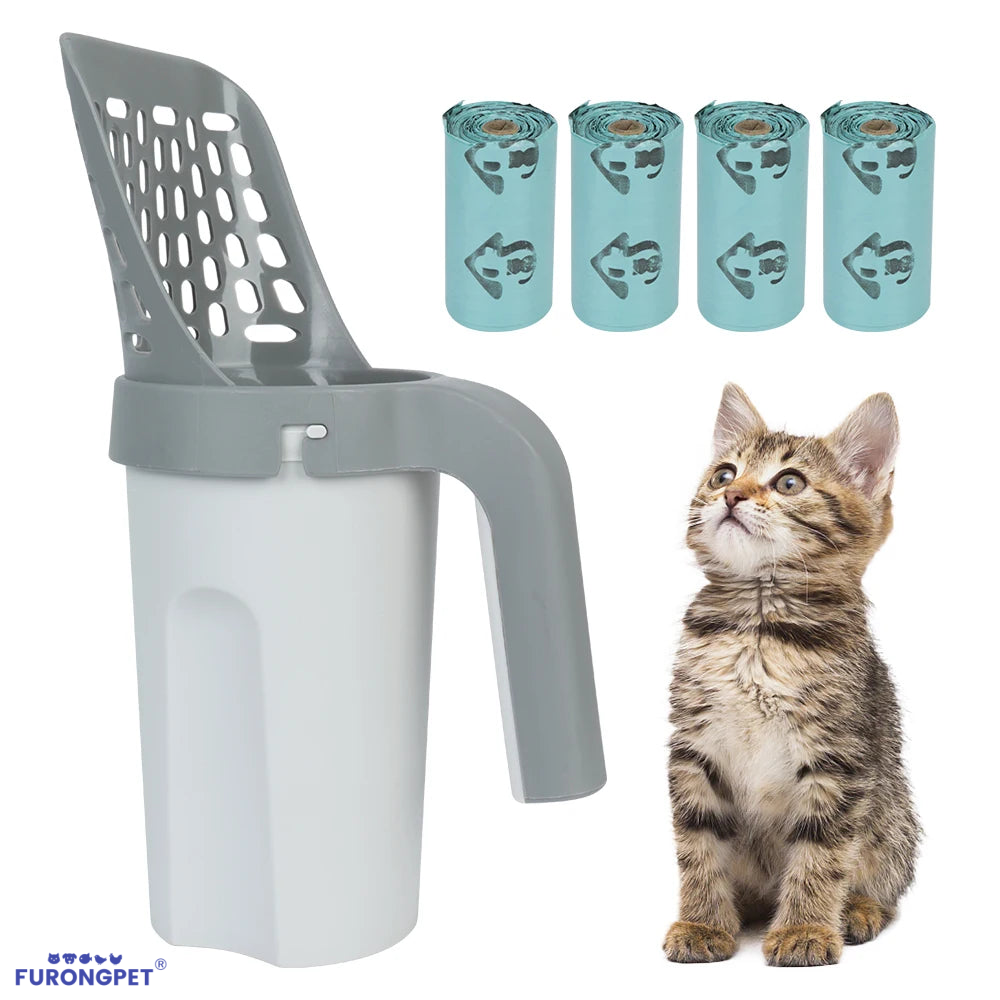 😻Self-Cleaning Cat Litter Scoop🌟-Makes litter cleaning a breeze!