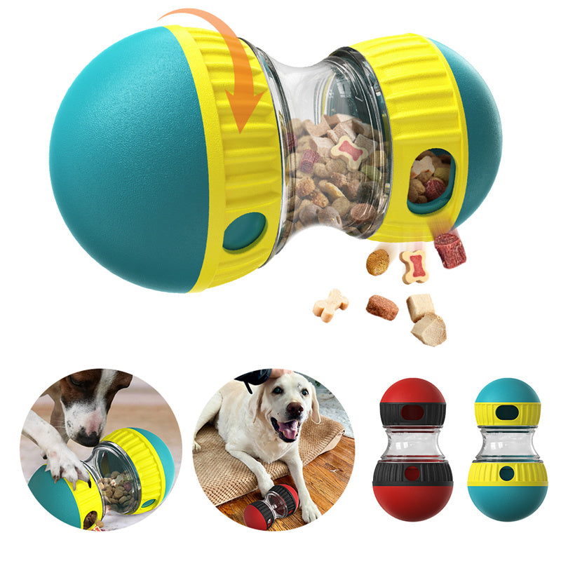 Smart Tumbler Slow-Feed Dog Toy