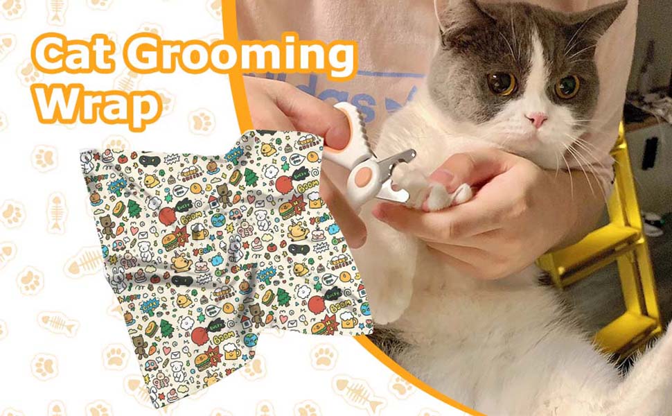 Cat Grooming Wrap