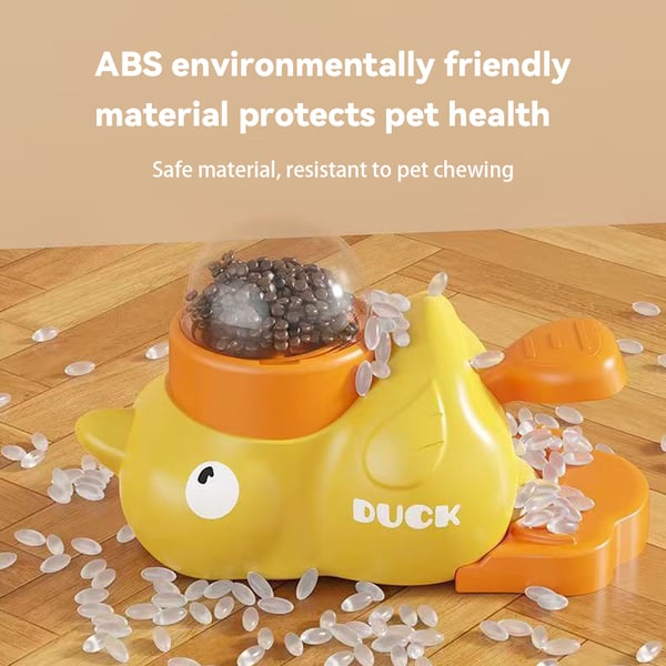 🏆Flash Sale⚡Duck Pet Feeder - Interactive Pecking Fun for Pets!