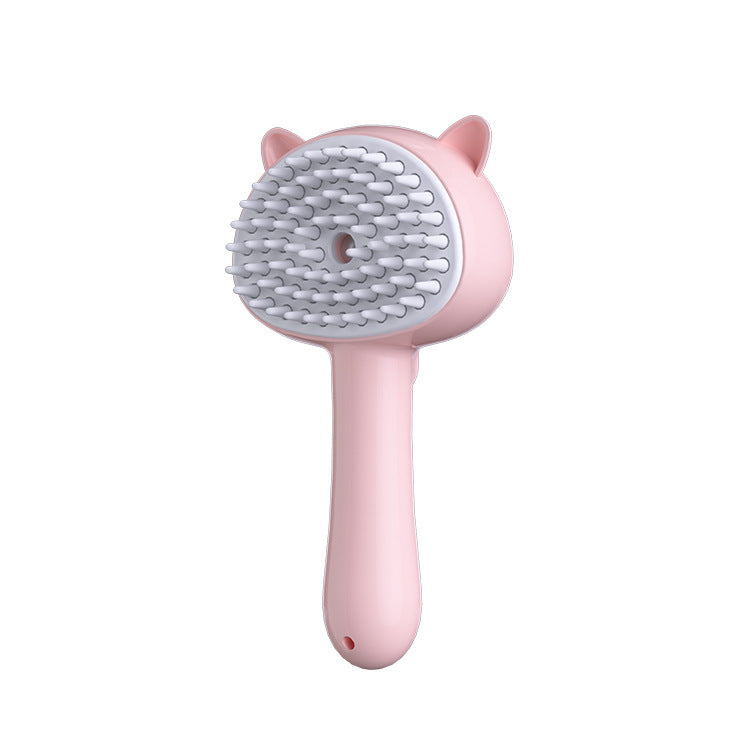Rechargeable Mist Pet Grooming Brush for Dogs & Cats
