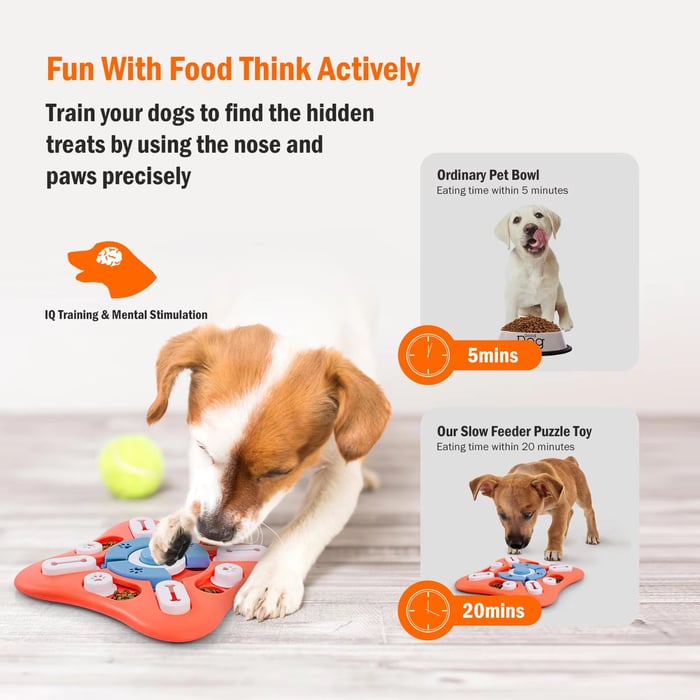 Interactive Dog Puzzle Toy