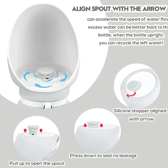 Portable Travel Dog Water Bottle