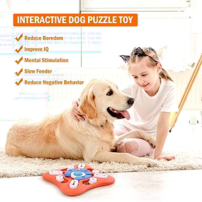 Interactive Dog Puzzle Toy