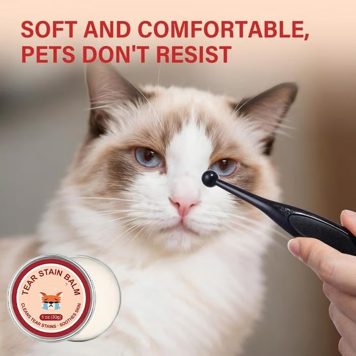 🐱🐶Pet Tear Stain Protection Cream & Brush Set