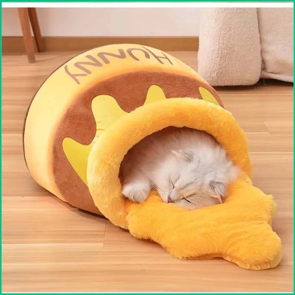 🔥HOT SALE 49% OFF🍯Honey Jar Cat Bed😻