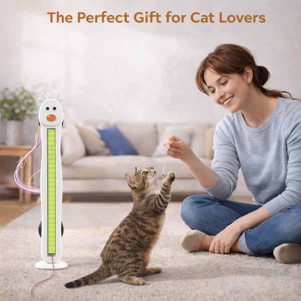 🐱✨ Auto Motion Flying Rope Cat Toy – Turn Lazy Cats into Play Machines