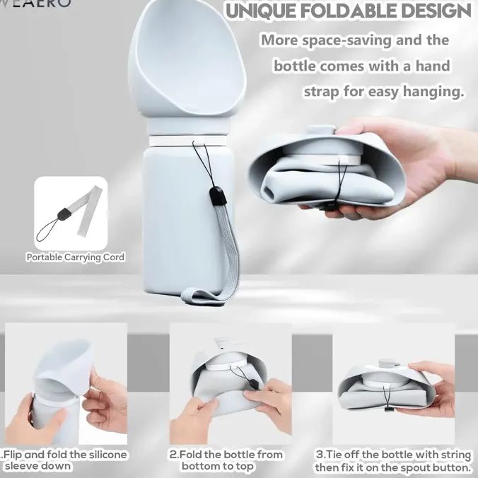 Portable Travel Dog Water Bottle