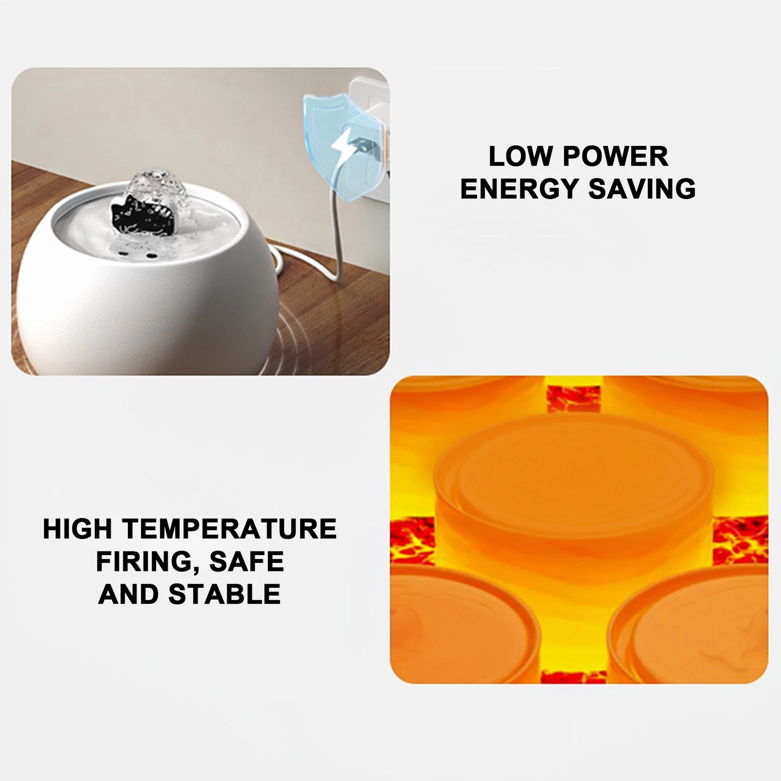 Cat Water Fountain Detachable Drinking Fountain With 3D Sensor