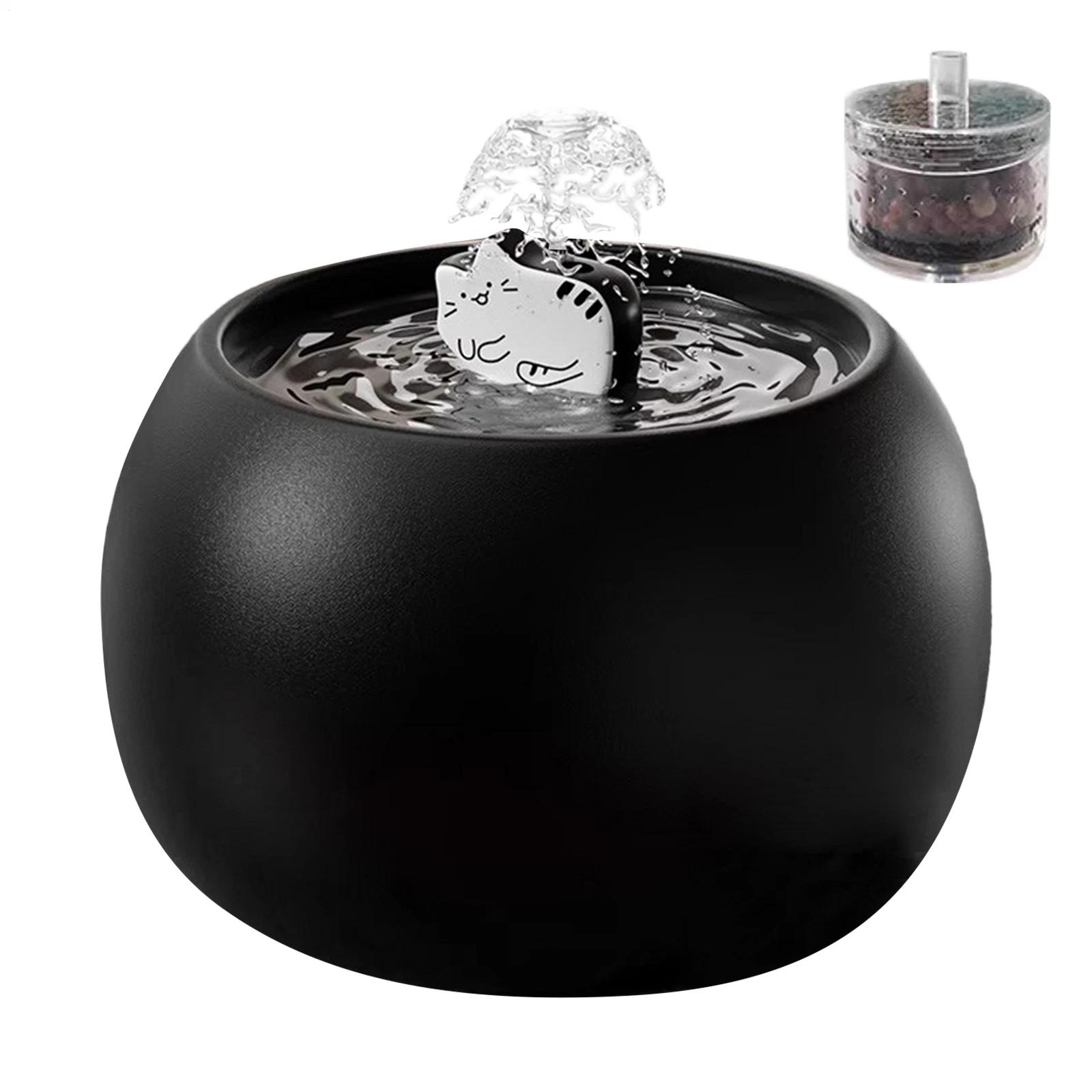 Cat Water Fountain Detachable Drinking Fountain With 3D Sensor