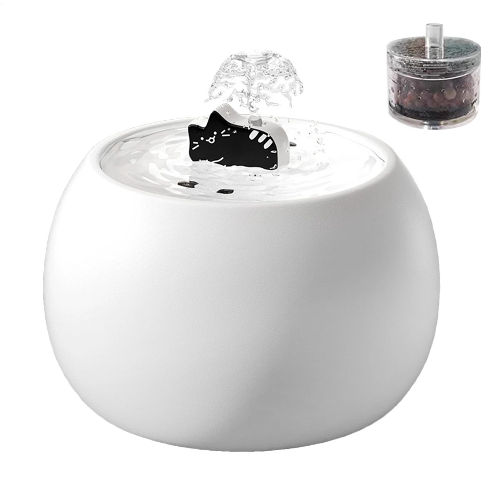 Cat Water Fountain Detachable Drinking Fountain With 3D Sensor