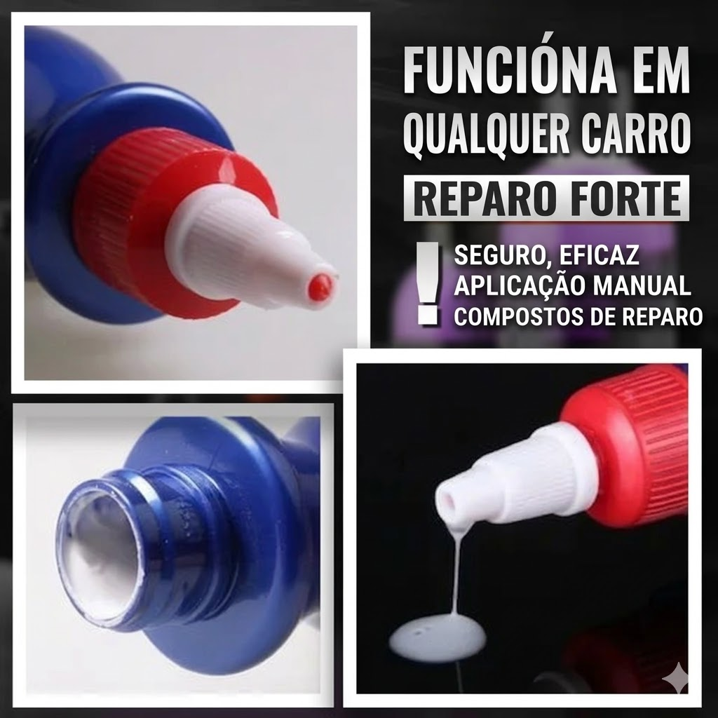 Cera para reparo de arranhões em carros