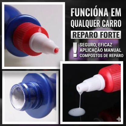 Cera para reparo de arranhões em carros