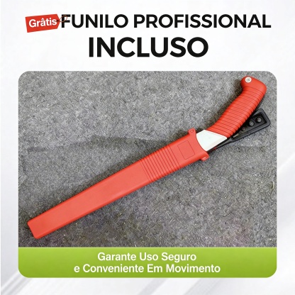 Serra de poda multiuso leve e afiada, importada da Alemanha.