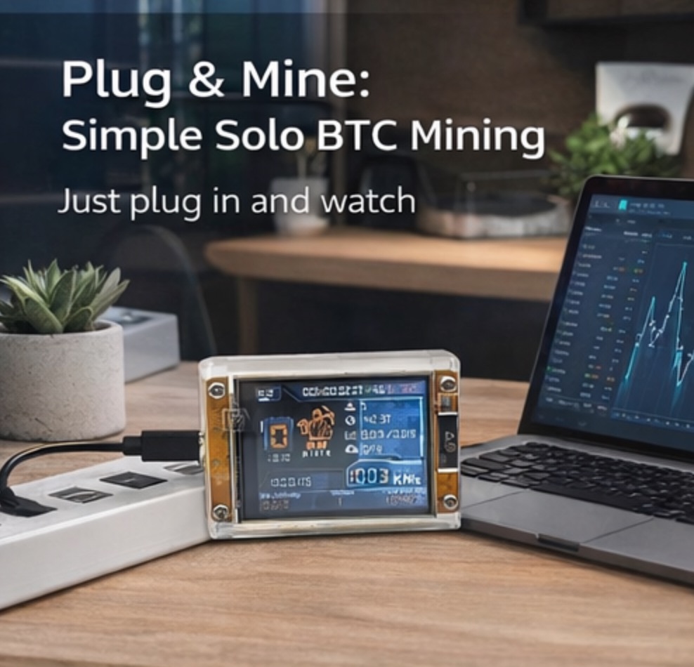 Bitcoin Solo Mining Machine