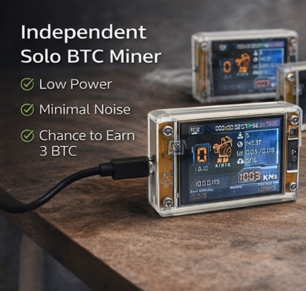 Bitcoin Solo Mining Machine