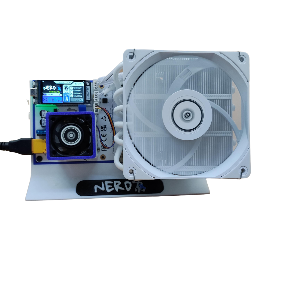 NerdQx-8T Bitcoin Solo Miner lottery machine