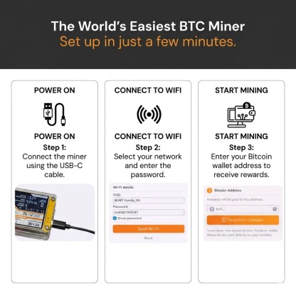 luckspiders® Solo Mining Machine V3