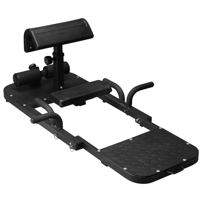 Máquina de Hip Thrust — Estación de gimnasio en casa plegable para glúteos esculpidos y soporte lumbar | Equipo de entrenamiento ajustable