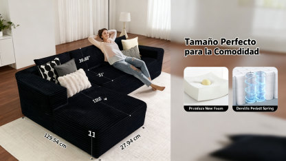 🔥Ovios Modular Cloud Sectional Sofa