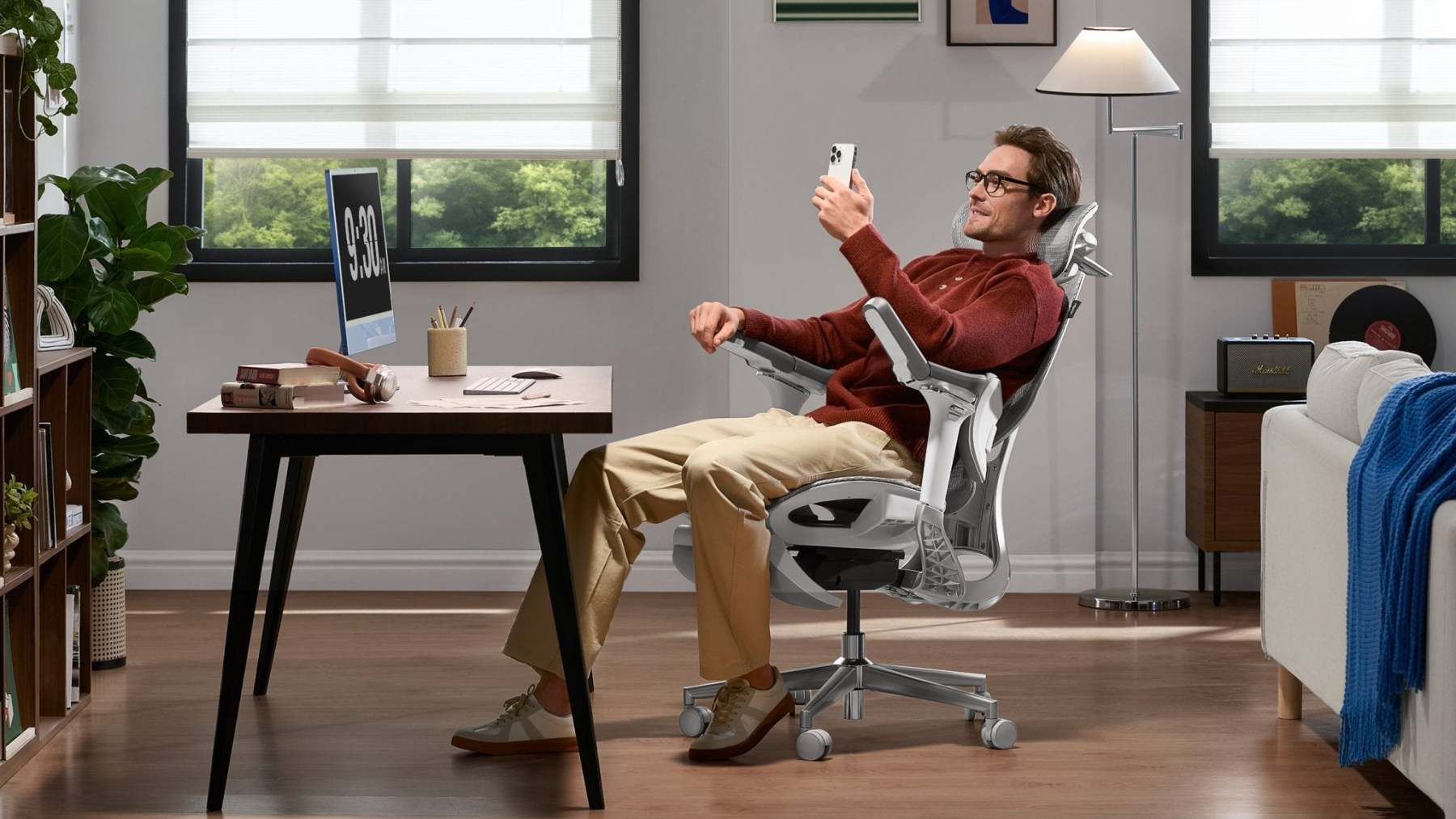 Silla de oficina ergonómica HBADA E3 Pro