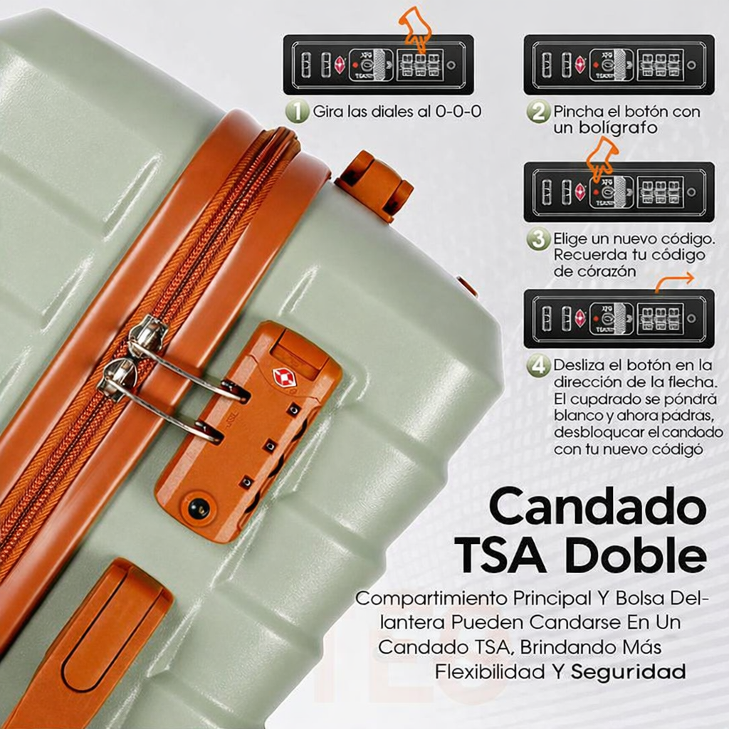 💥 ¡Compra 1 y llévate 3 GRATIS! 🔥 Set de maletas familiares para viaje (4 piezas)