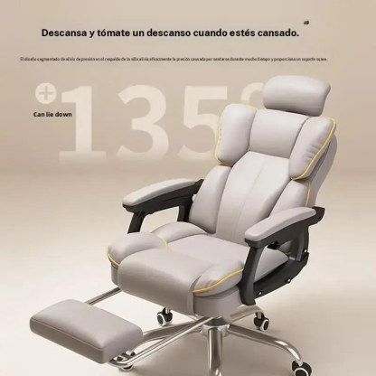 Silla gaming, cómoda para largas horas sentado y reclinado