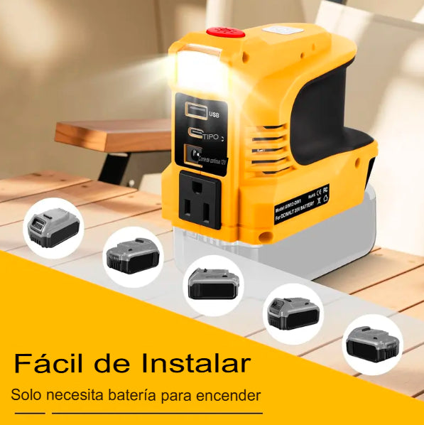 Inversor compacto de CC a CA