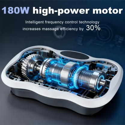 Máquina de ejercicios con plataforma vibratoria de alta potencia, capacidad de peso de 300 lb