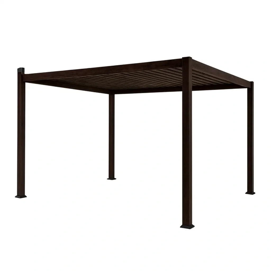 Pergolato in Alluminio Marrone-MOBIDONA
