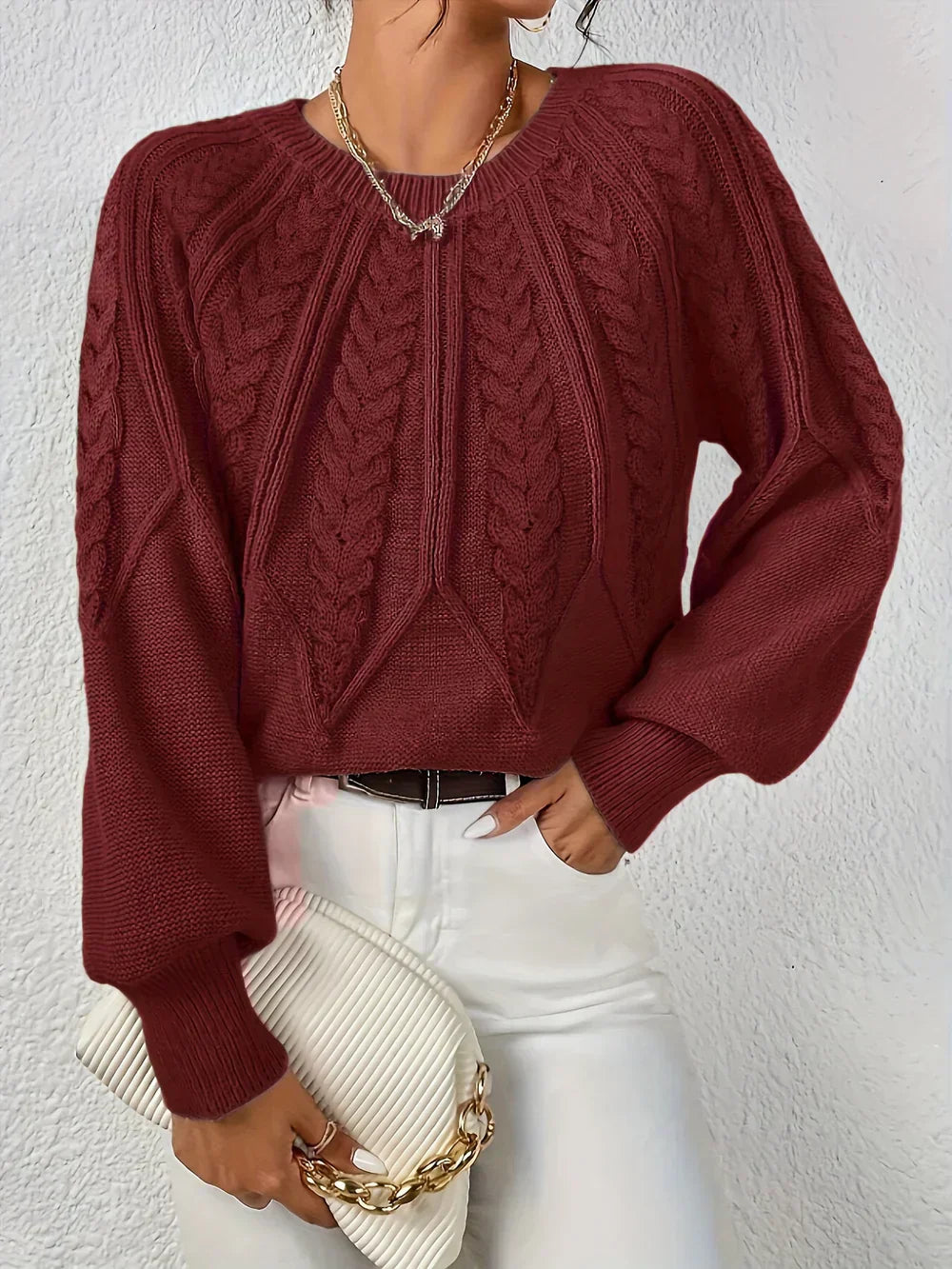 Modern Knitted Sweater-wowopig