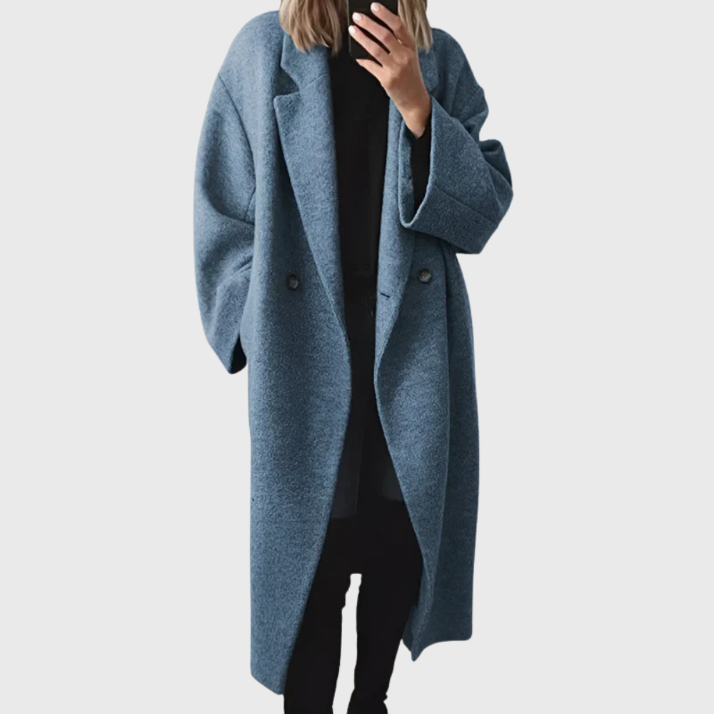 Elda | Cosy Longline Overcoat-wowopig