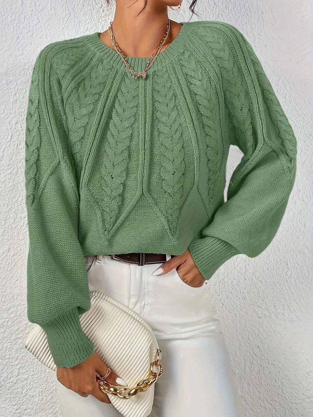 Modern Knitted Sweater-wowopig